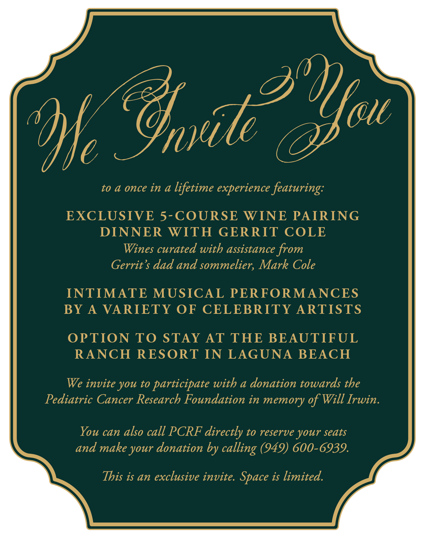 invite details