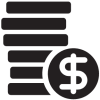 stack of coins logo